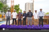 SJ Construction Pvt Ltd held a groundbreaking event in Hulhumalé to celebrate the commencement of construction on the SJ Creek Residences.