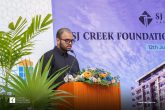 SJ Construction Pvt Ltd held a groundbreaking event in Hulhumalé to celebrate the commencement of construction on the SJ Creek Residences.