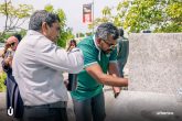Launch of the drinking water fountain in Central Park