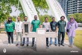Launch of the drinking water fountain in Central Park